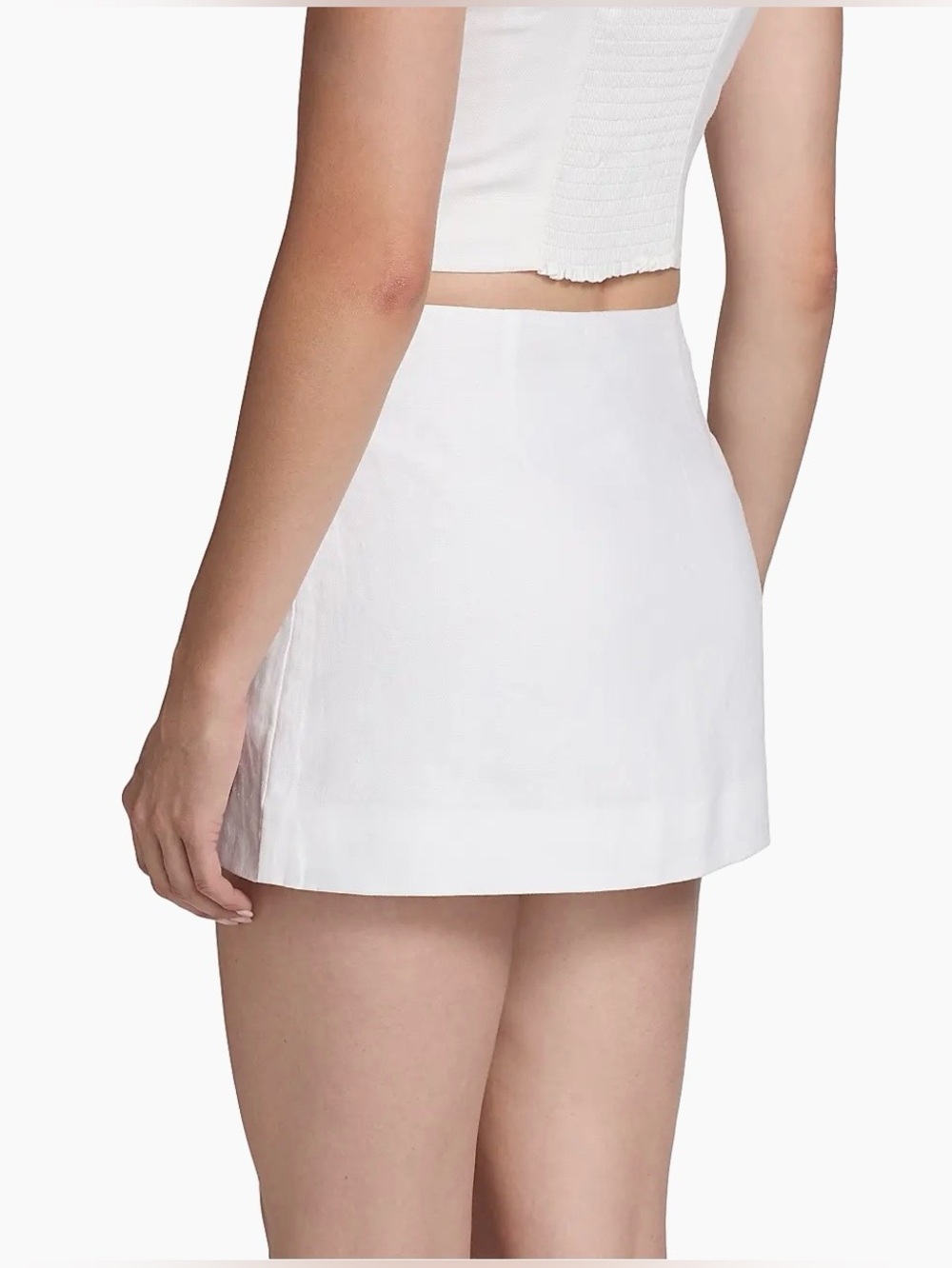 NWT Size 10 - Reformation 100% Linen floral embroidery Mini Skirt - Picture 5 of 15